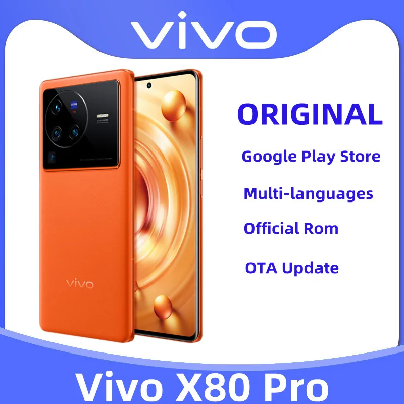 

Смартфон VIVO X80 Pro, 8 ядер, 6,78 дюйма, 120 Гц, 80 Вт