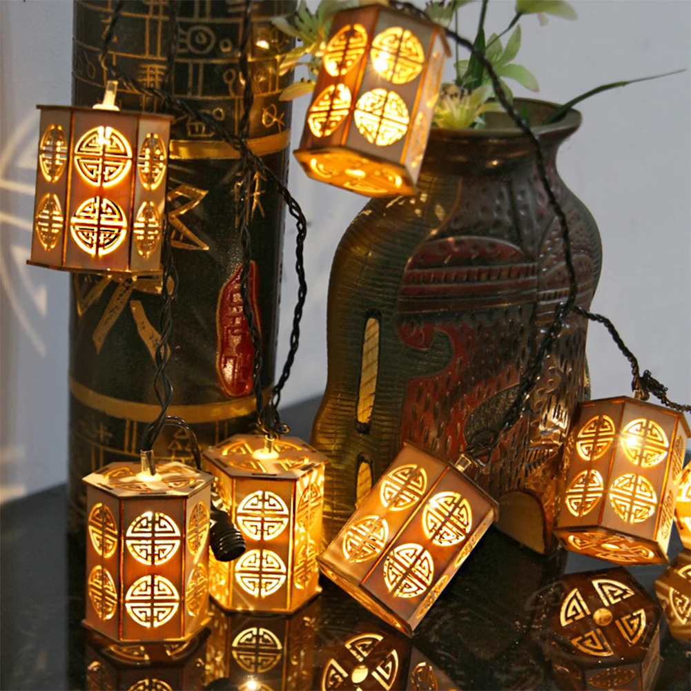 

Chinese Retro Pendant String Lights Wood Pendant Lamps Balcony Lanterns Antique Hang Lamp Luminaria for Indoor Lighting
