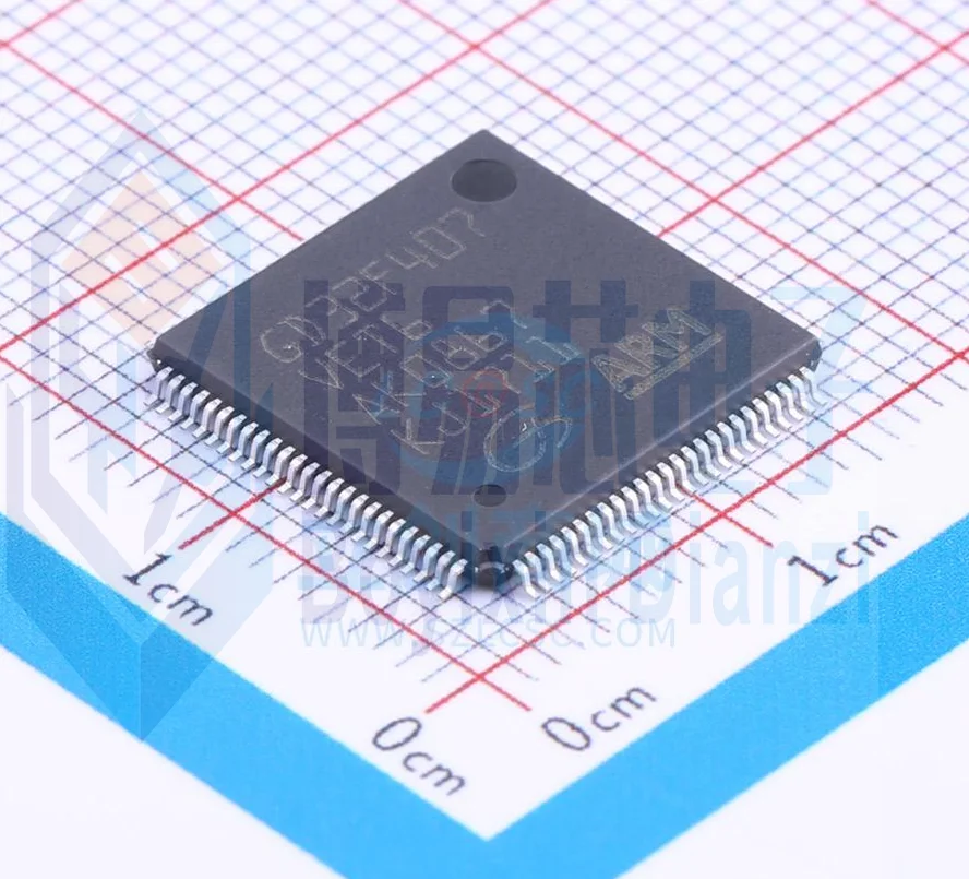 1 PCS/LOTE GD32F407VET6 package LQFP-100 new original genuine microcontroller IC chip microcontroller (MCU/MPU/SOC)