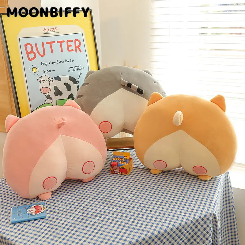 

Подушка плюшевая в виде животного, 40-60 см