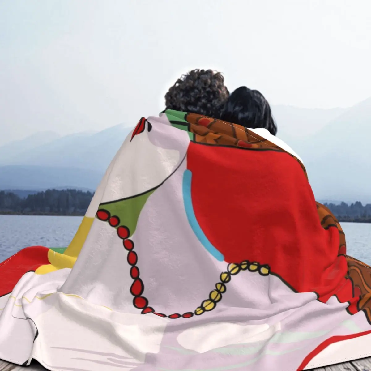 Мягкое Флисовое одеяло Пикассо весна-осень теплое Фланелевое покрывало для