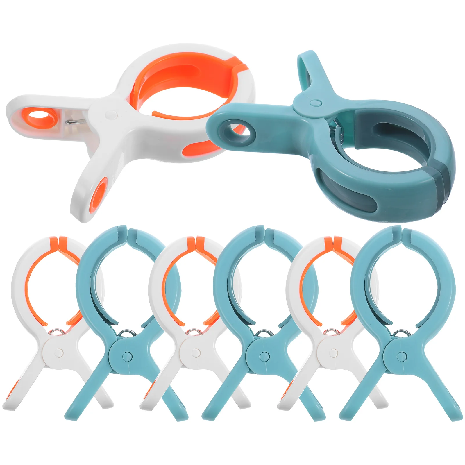 

8Pcs Large Strong Grip Clothes Pegs Clothespins Quilt Drying Clip Large Windproof Clothes Pins
