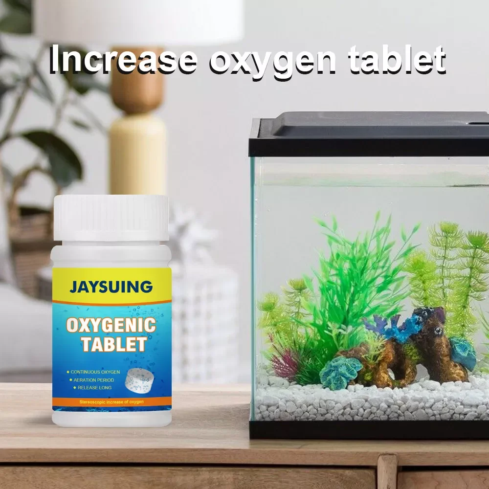 

2022NEW Fish Tank No-Toxic Oxygen Aeration Effervescent Tablets Aquarium Fish Tank Oxygen Aeration Effervescent Tablets Increase