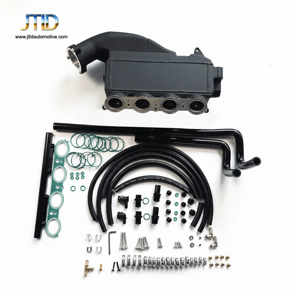 Фото Высокопроизводительный алюминиевый интеркулер B48 и впускной коллектор для BMW F20 F30 F32 120i 330i 430i (прямая установка) №5