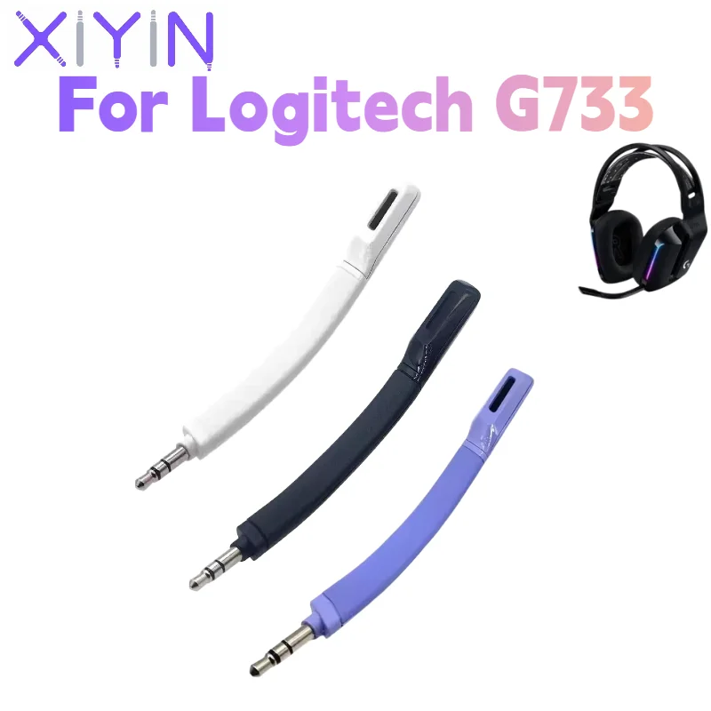 Фото Сменные микрофоны Plug and Play для беспроводных игровых наушников Logitech G733 с профессиональным шумоподавлением №1