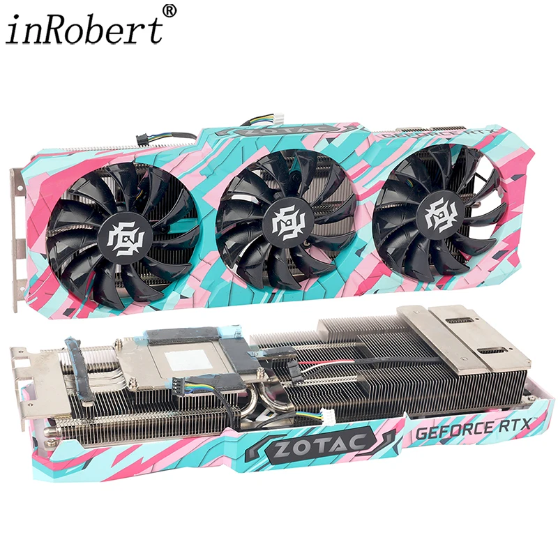 Оригинальный радиатор для видеокарты ZOTAC GeForce RTX 3080 Gaiming RTX3080, сменный радиатор для видеокарты