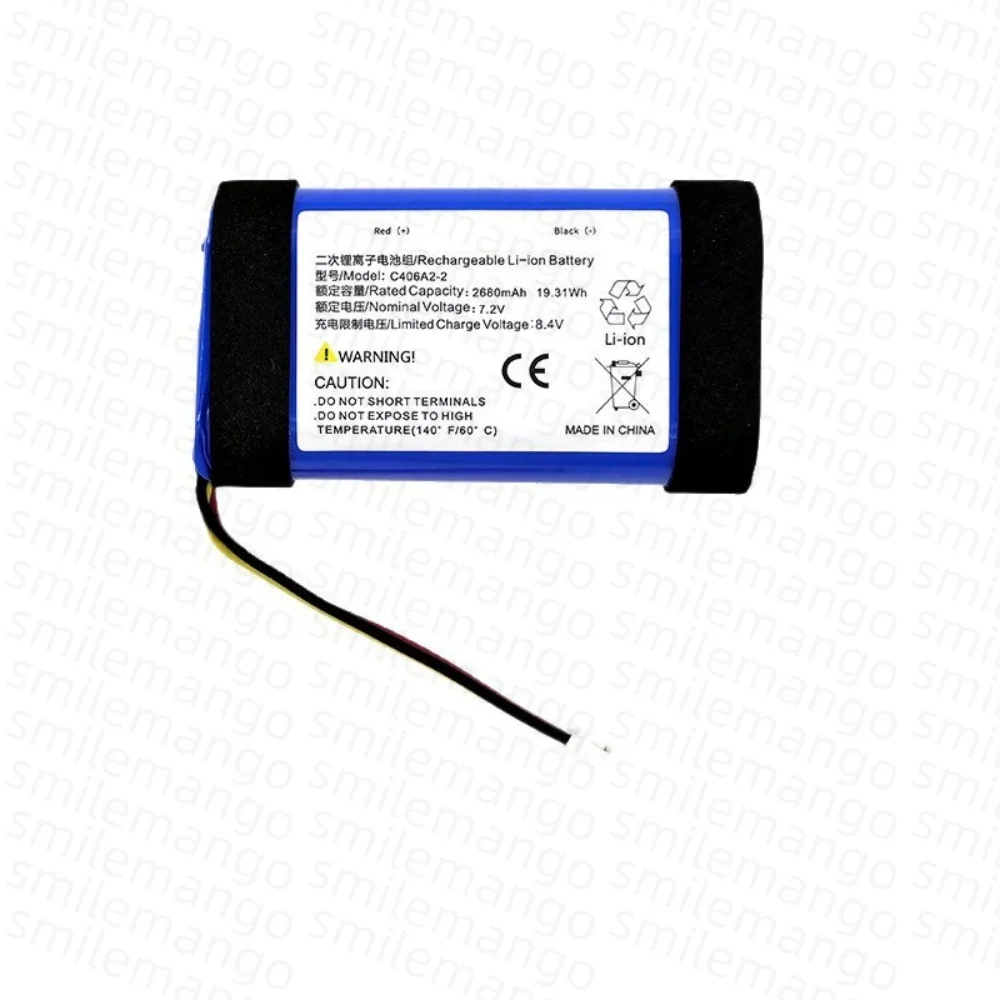 Фото Запасной аккумулятор C406A2-2 для Bluetooth-колонки Marshall Emberton 1/2, 2680 мАч №4