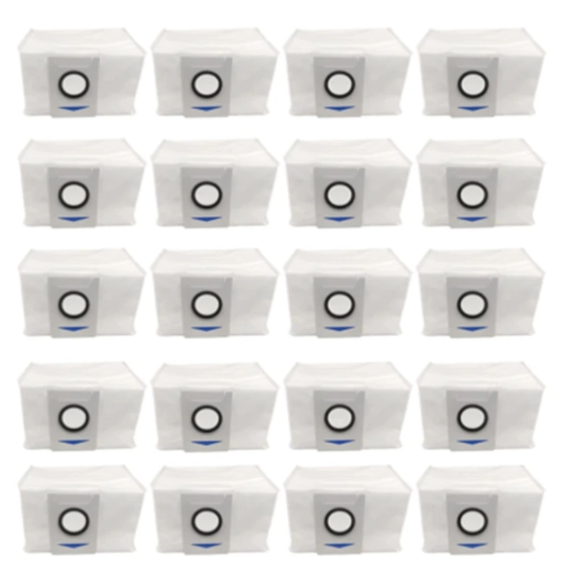 

20PCS Dust Bag Replacement For ECOVACS DEEBOT X1 OMNI TURBO Vacuum Cleaner High Capacity Leakproof Dust Bag Accessories