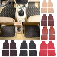 for land rover all model discovery 2 3 4 5 range rover sport evoque car floor mats leather interior parts rugs auto accessories