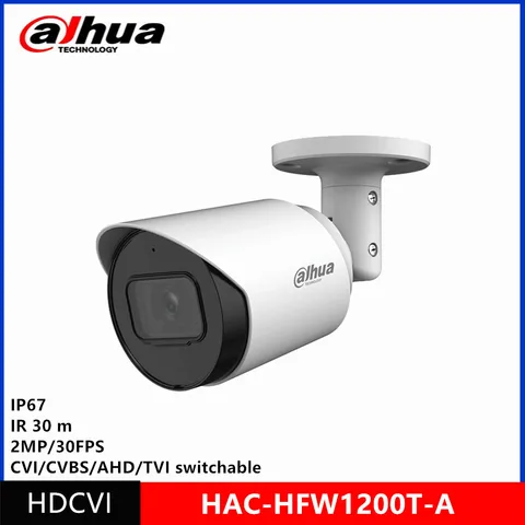 Dahua HAC-HFW1200T-A 2MP HDCVI camera IP67 IR 30m Встроенный микрофон