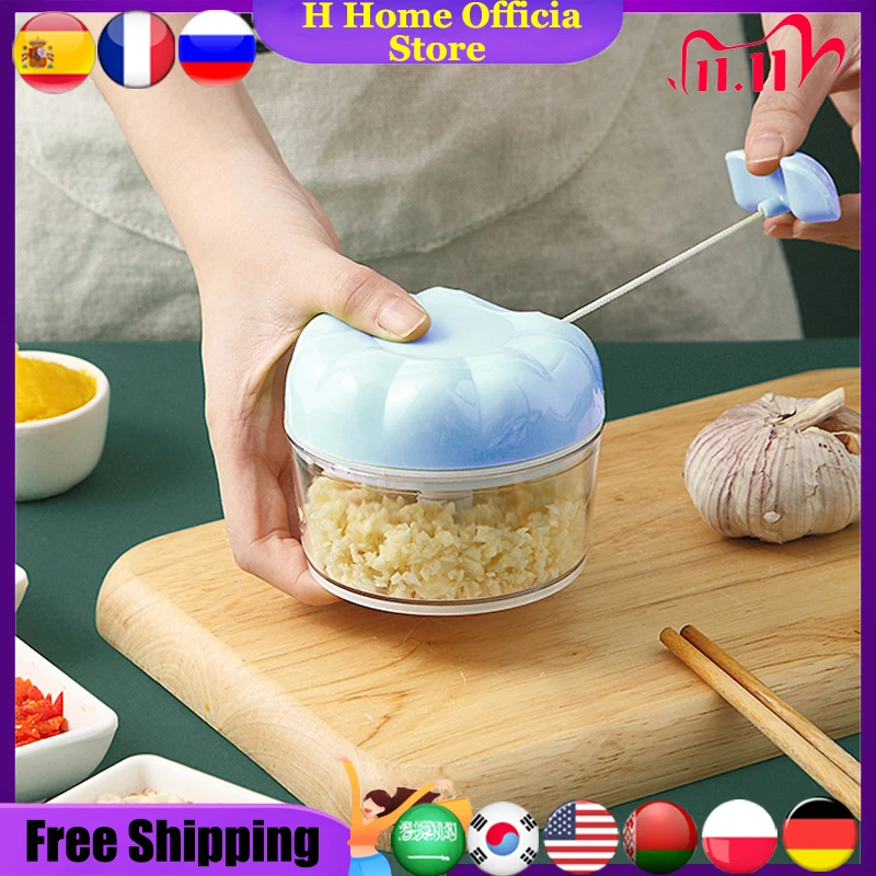 

Kitchen Gadgets Garlic Masher Household Crusher Hand Garlic Triturator Manual Mashed Garlic Press Cutting Kitchen Tool Accesorio