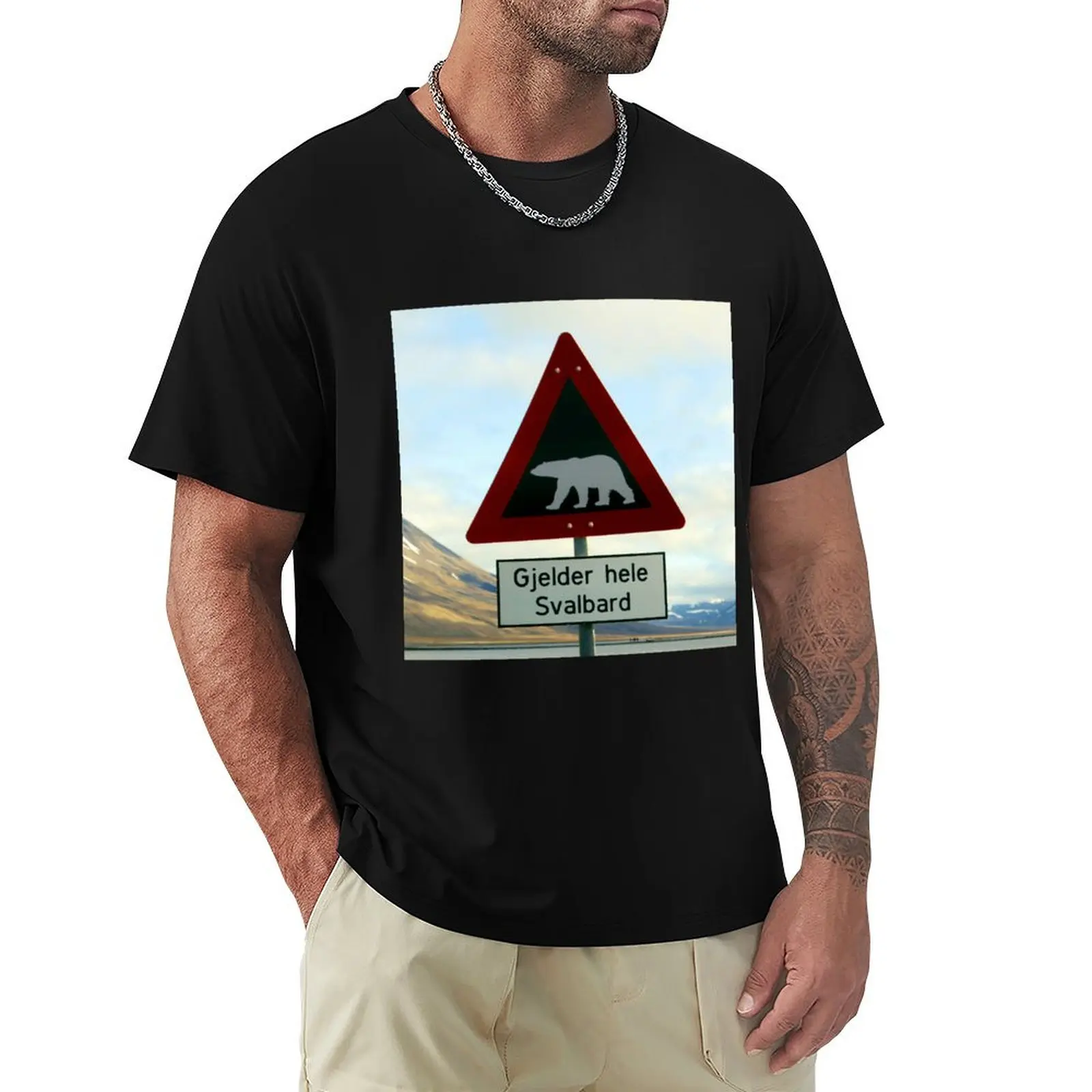 Футболка Остерегайтесь белярных медведей винтажные футболки с рисунком