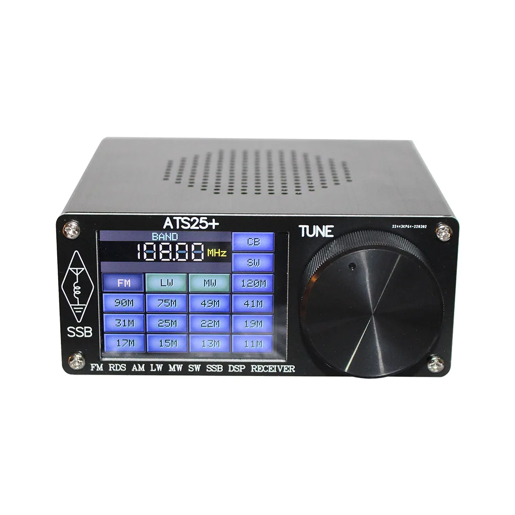 

Bluetooth-приемник, FM-радио, LW, MW, SW, SSB, 2,4 дюйма