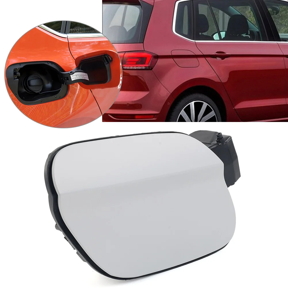 

Unpainted Car Fuel Gas Tank Filler Door Lid Cover For VW Golf Sportsvan 2014 2015 2016 2017 2018 2019 2020