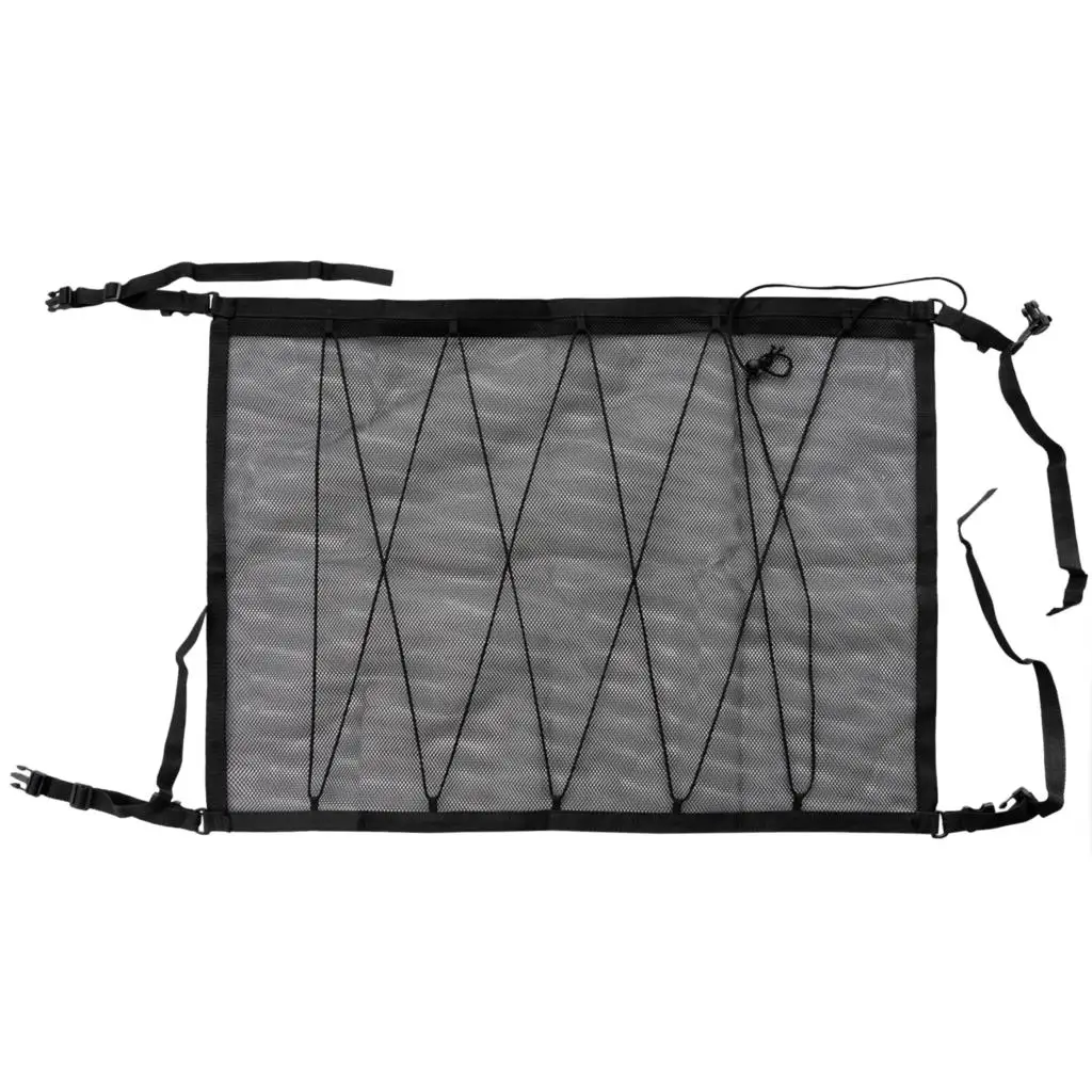 Универсальная сетка-органайзер на молнии для интерьера потолка автомобиля 88X66 см