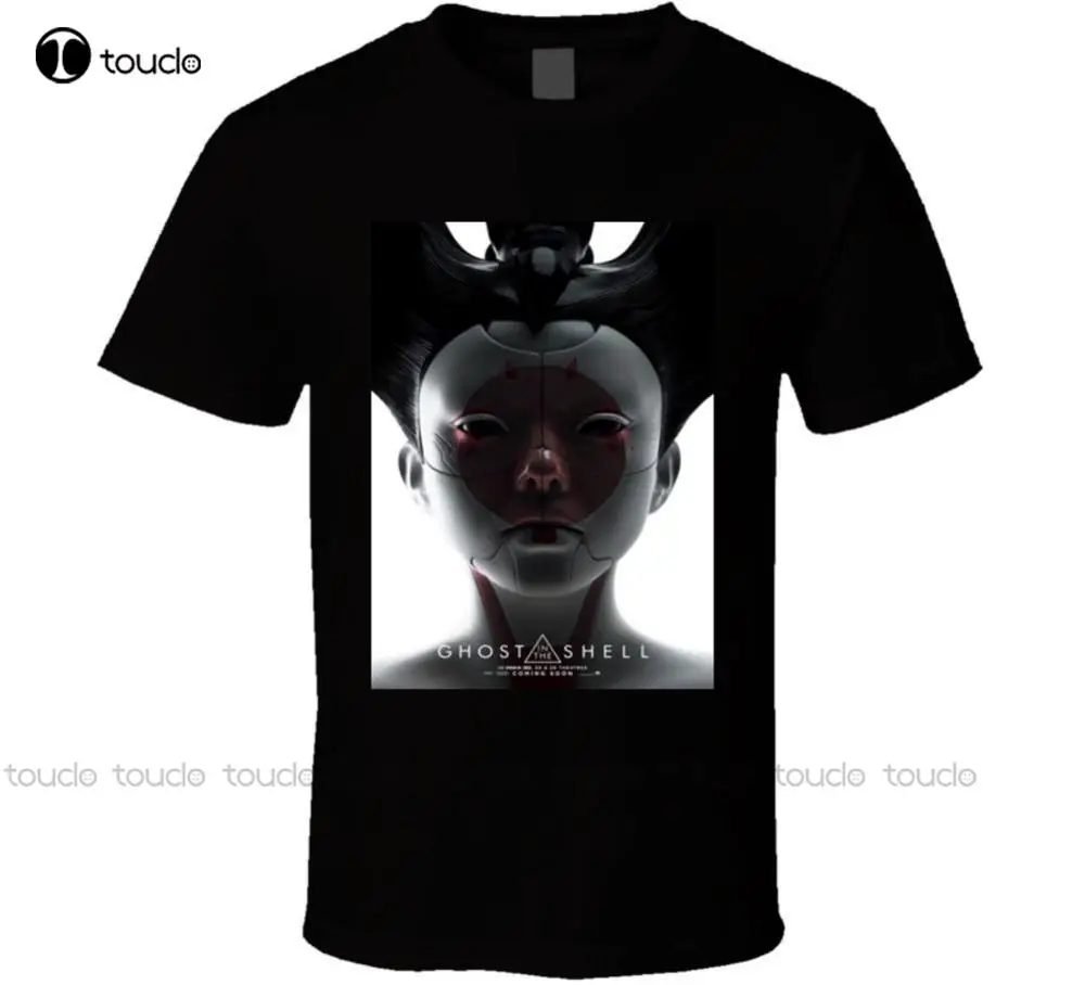 

Ghost In The Shell Robo Geisha Sci Fi Cult Movie T Shirt Fashion Men Harajuku Funny Casual Printed Tee