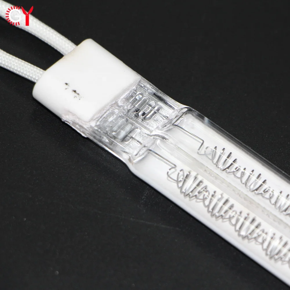 

4000W white coating twin quartz electric infrared halogen lamp