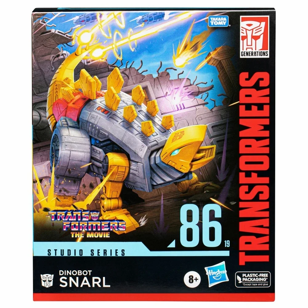 Hasbro Transformers Toys Studio Series The Movie Leader Class Dinobot Snarl Фигурка Подарок SS86-19