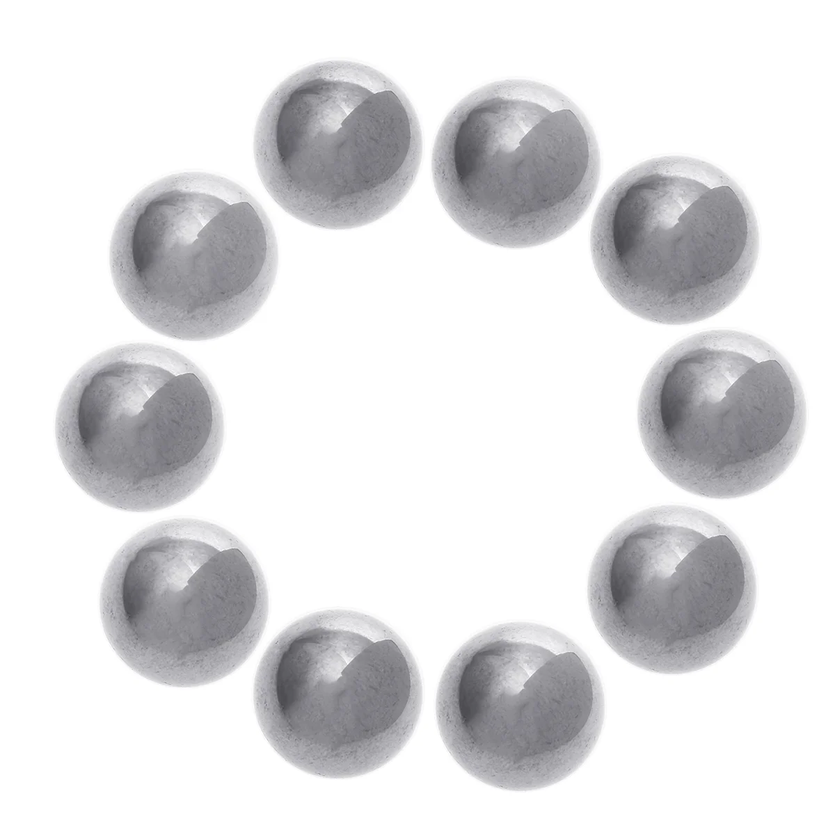 

10 pcs 15mm Bearings Precision Steel Balls for Kids Slingshot Machine