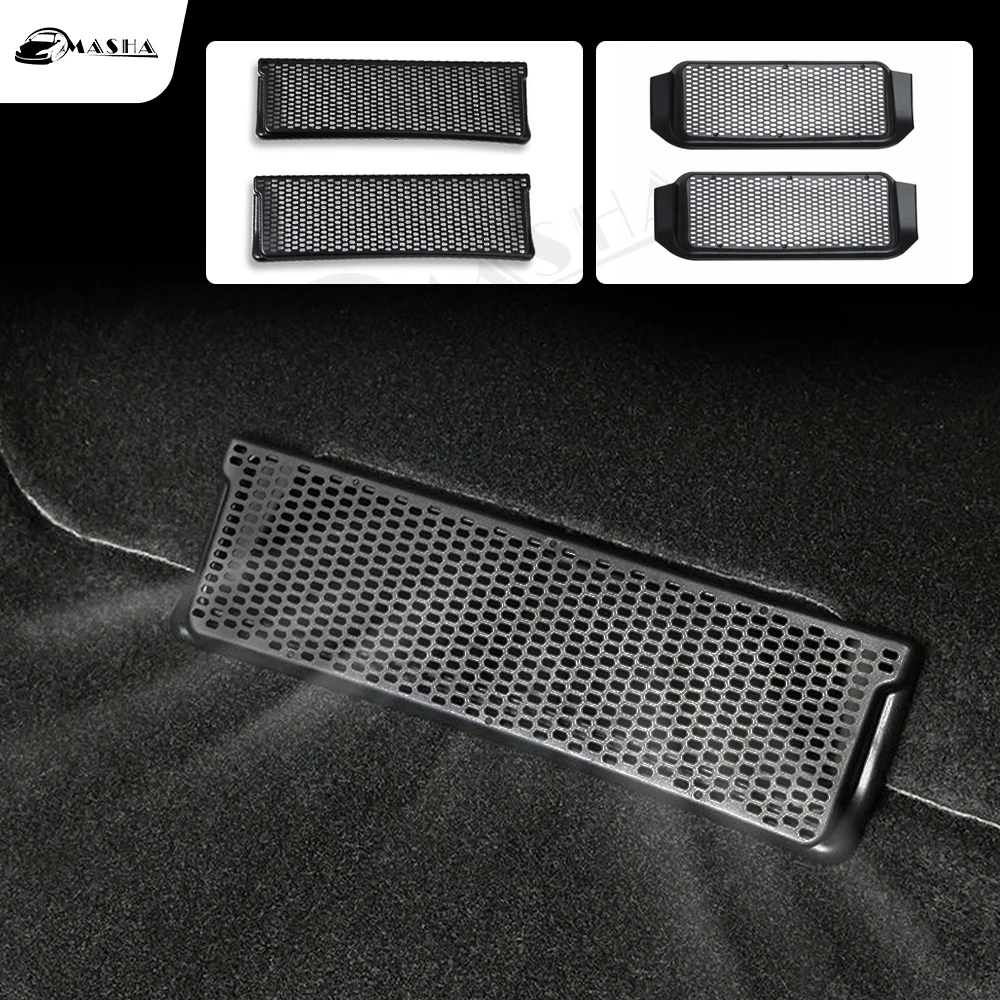 

Car Air Outlet Cover For Tesla Model 3 2017 - 2021 Model Y 2021 - 2023 Under Seat Air Vent Anti-blocking Dust Cover Accessories