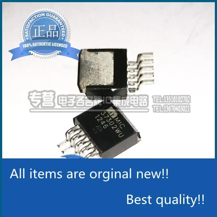 

10pcs orginal new in stock MIC37302WU Silkscreen 37302WU SMD TO-263 Voltage Regulator