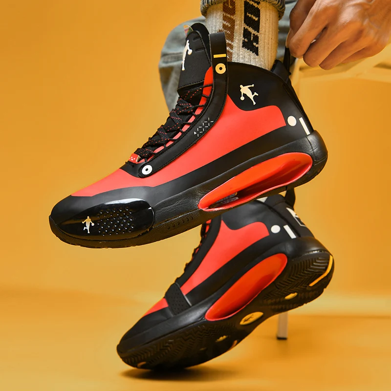 2022 New Men Basketball Shoes High Quality Fashion Sneakers Men Comfortable Breathable Non-slip Sport Shoes Casual Jogging Shoes