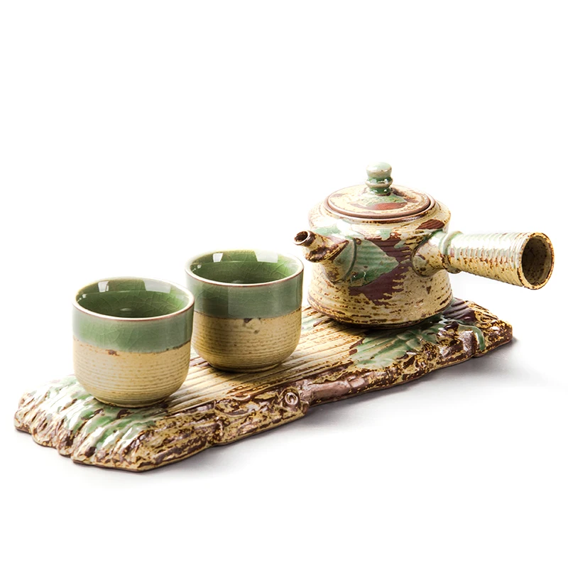 

Chinese Tea Pot and 2 cup Handmade Teaware Ceramic Teapot Kettles Tea Cups Porcelain Kung Fu Teaset Drinkware for Tea Ceremony