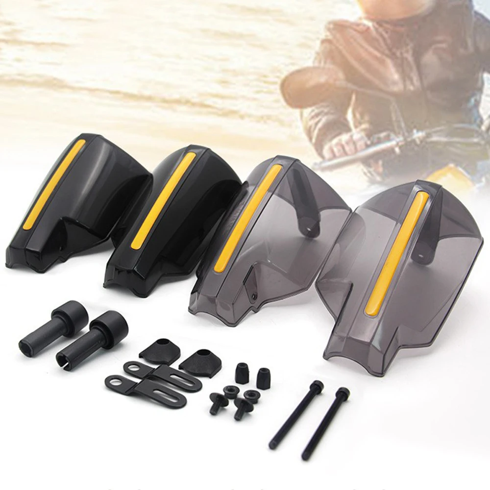 1 пара защитных накладок для мотоцикла левый и правый пластик руля 18-21 мм защита