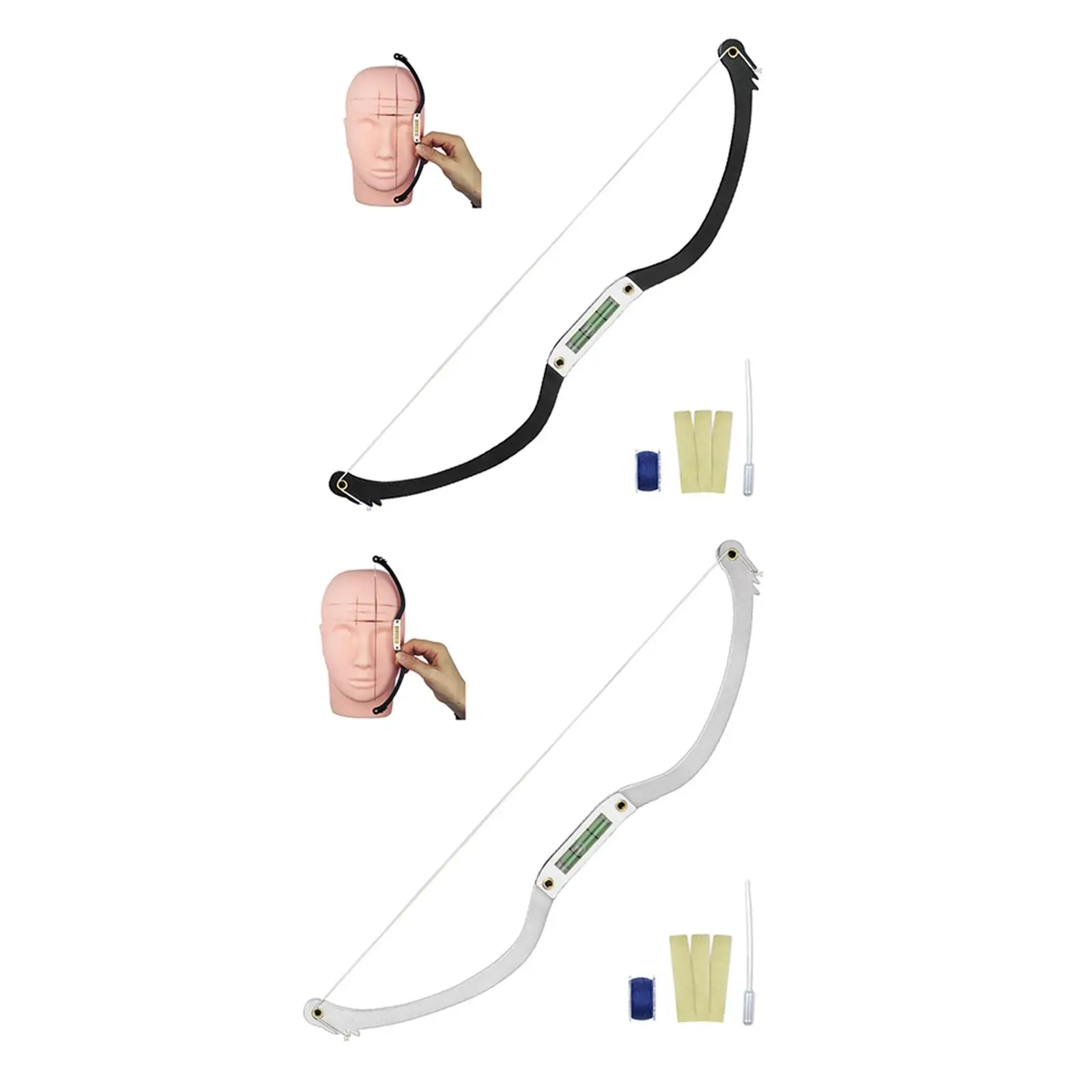 Портативный Перманентный макияжный лук и линейка со стрелками для набора