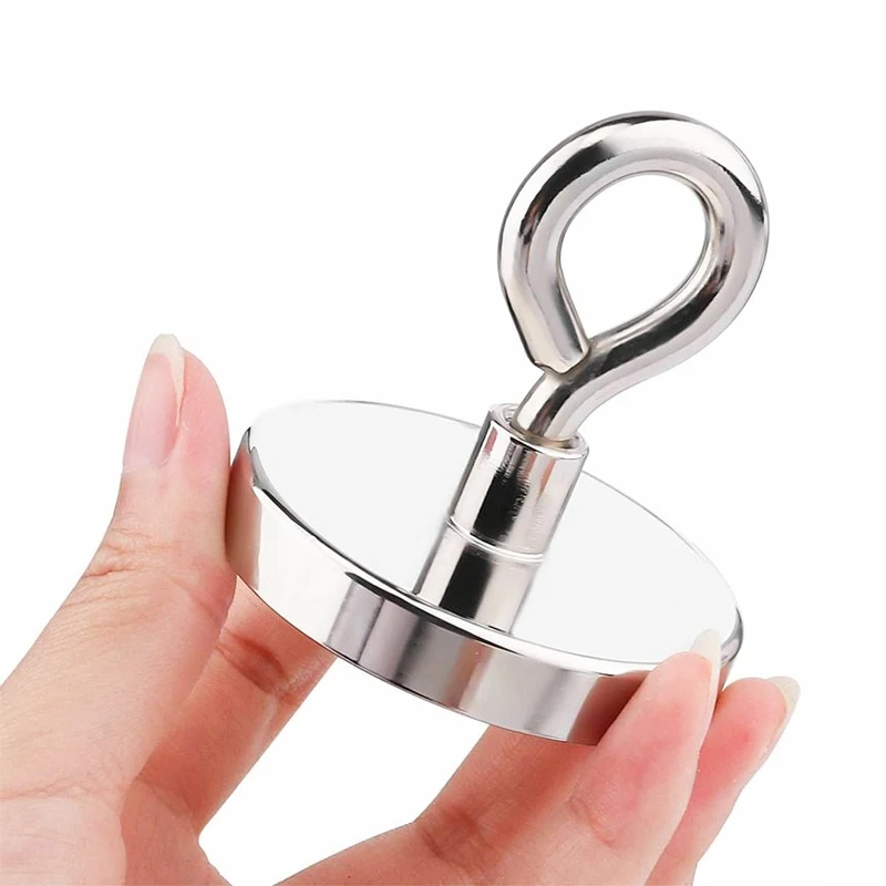 

N52 Neomidium Powerful Magnet Hook Super Powerful Neodymium Magnets Strong Magnetic Imans Magneat Fishing Iman Magnetti Iman