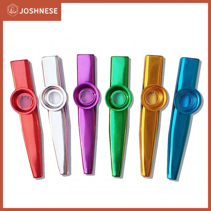 

Portable Metal Kazoo Mouth Organ Mouth Flute Children Musical Party Instrument Educational Toy Gift for Kids