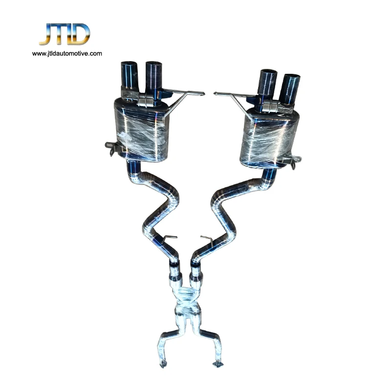 Выхлопная система JTLD выхлопная труба из титанового сплава catback для e90 e92 e9x m3 valvetronic