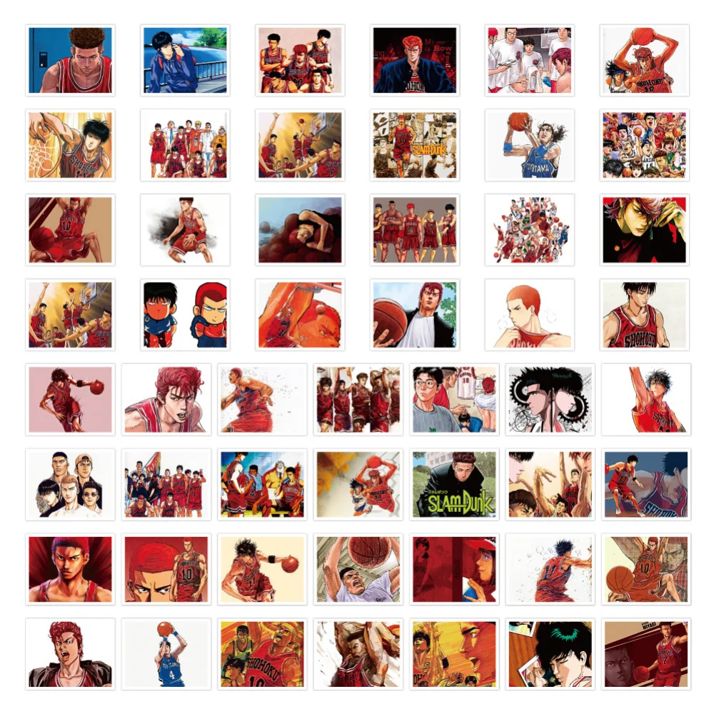 

50 шт. баскетбольный аниме Слэм-Данк граффити наклейка скейтборд холодильник гитара рукава каэд сакураги ханамичи Наклейка