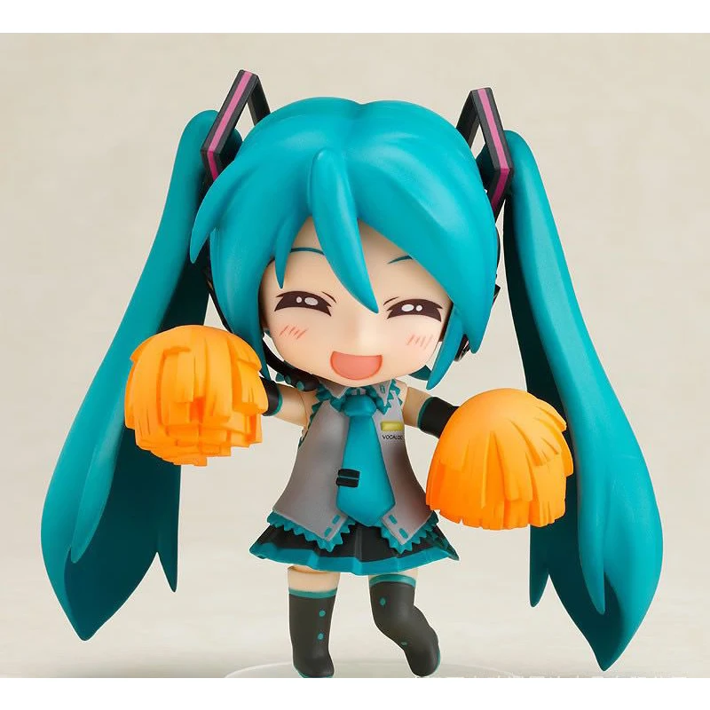 

Nendoroid Hatsune Miku Kawaii Anime Action Figure Q Posket Change Face Collection Multiple Accessories Model Doll Kids Gift