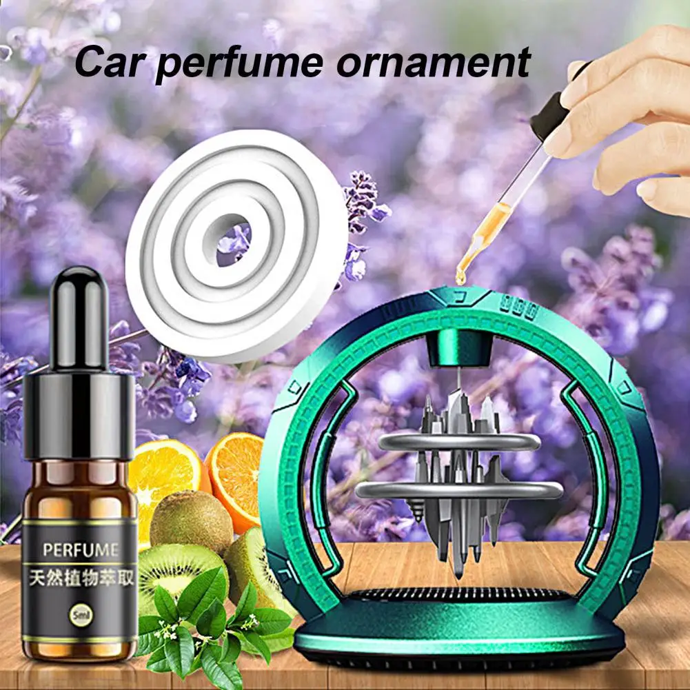 

Delicate Car Air Freshener Eliminate Odor Solar Powered Car Center Console Fragrance Supplies for Van