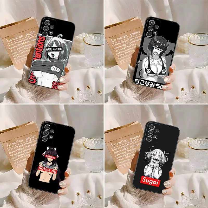 Сексуальный чехол для телефона Hentai Ahegao Girl для Samsung Note 10 20 Plus Pro Lite Ultra J2 J4 J6 J7 J8 2018 J415 PRO PRIME PLUS A81