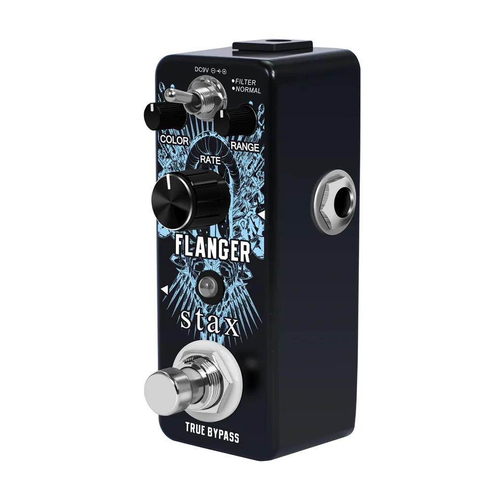 Stax LEF-312 Pure Analog Flanger Guitar Effect Pedal with Static Filtering True Bypass Guitar Accessories Stax LEF-312