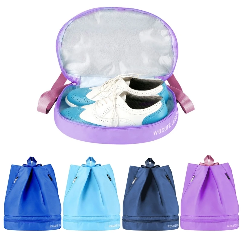 

Gym Bag, Large Golf Shoes Bags with Compartment Pockets, Waterproof Golf Backpack with Outside Zipper For Sports Holiday