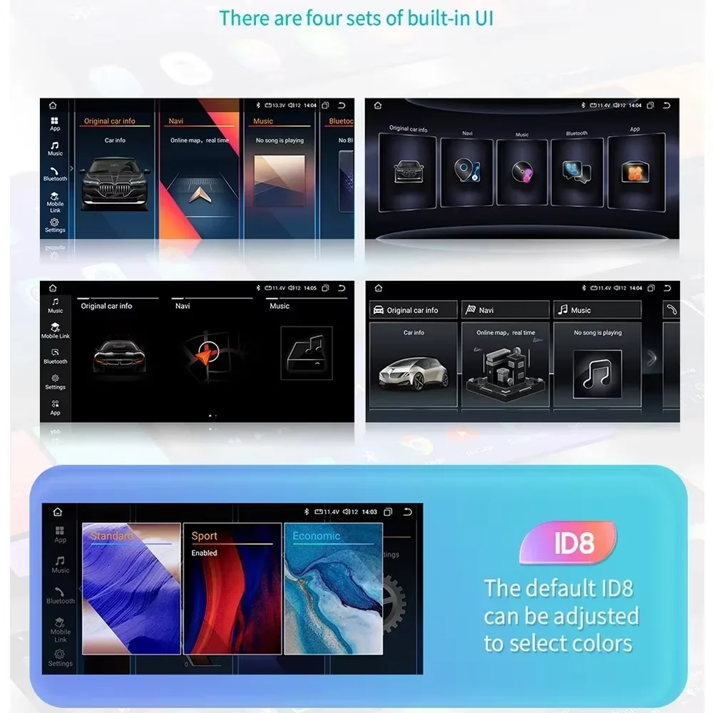 Фото Авторадио Wireless Carplay для BMW X5 X6 E70 E71 2007-2013 CCC CIC System Мультимедийный дисплей Сенсорный экран Android Авто головное устройство №5