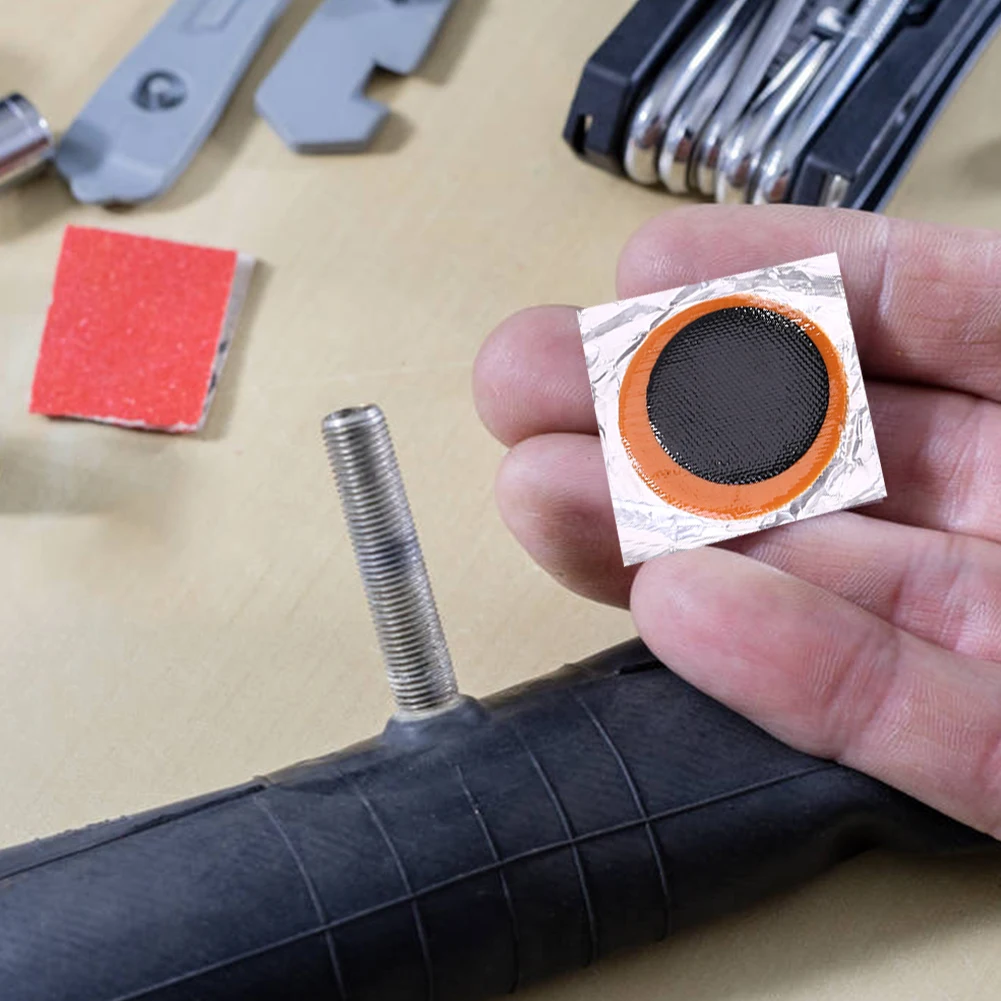 

No Glue Patch Bicycle Tire Repair Kit MTB Road Bike Tyre Fast Repair Tools Outdoor Anti-resistance Repairing Element