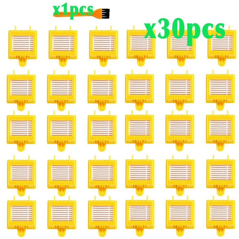 

Replacement Hepa Filter Replacement Parts For Irobot Roomba 700 Series 760 770 780 Vacuum Cleaner Accessory Kit 30PCS