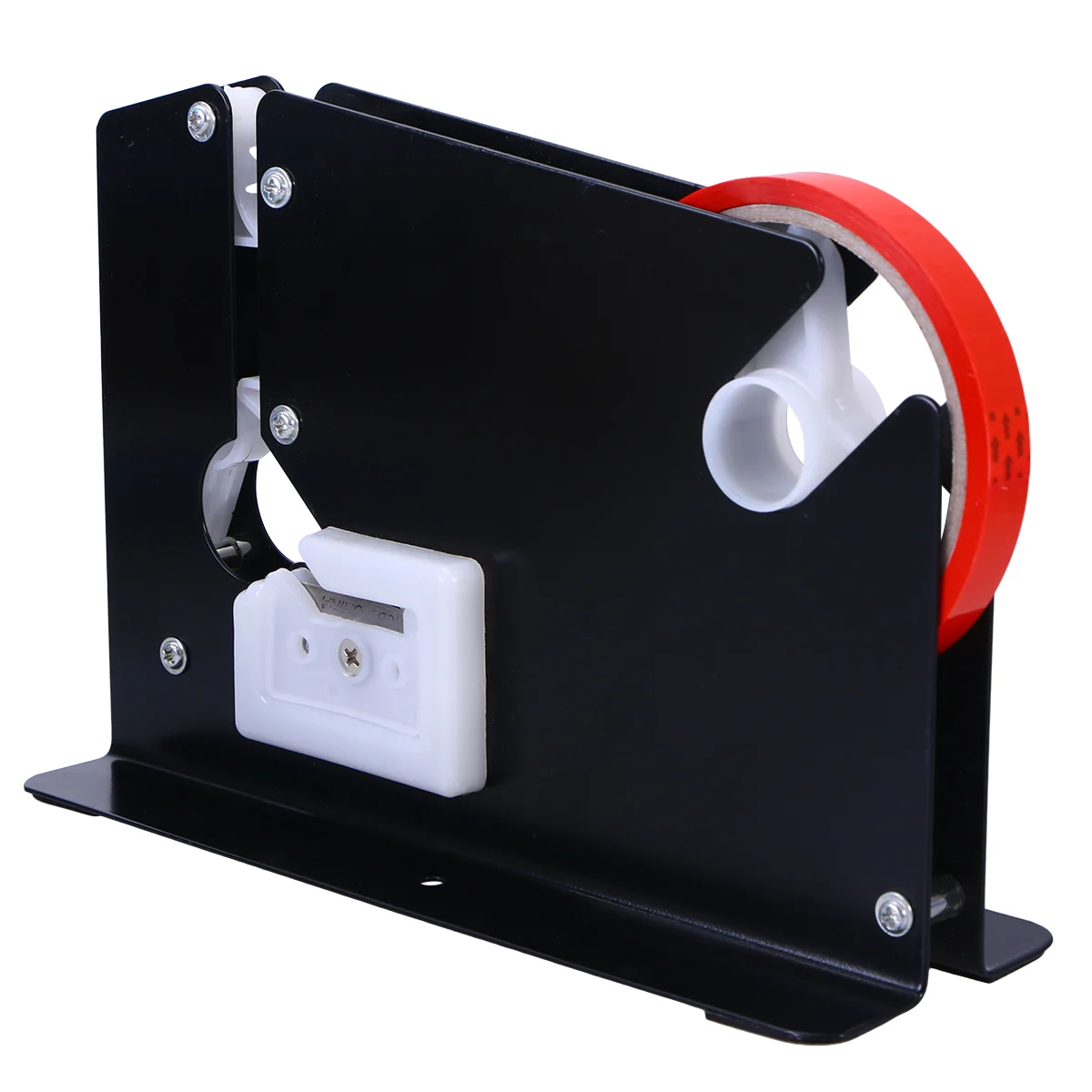 

Metal Bag Neck Sealer Tape Dispenser With Tape 12mm for Shop Supermarket