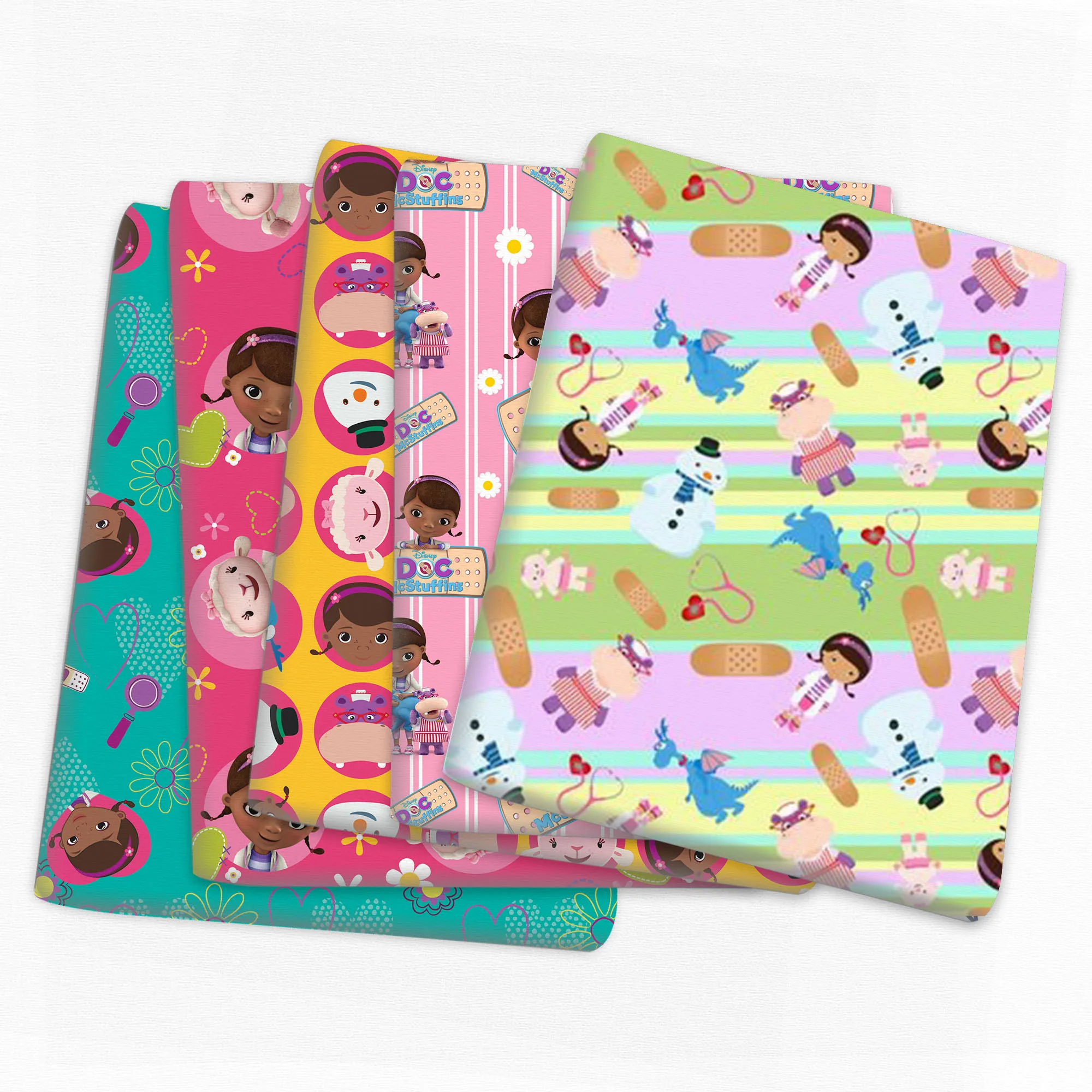 

Ткань для шитья, 50*145 см, из полиэстера и хлопка