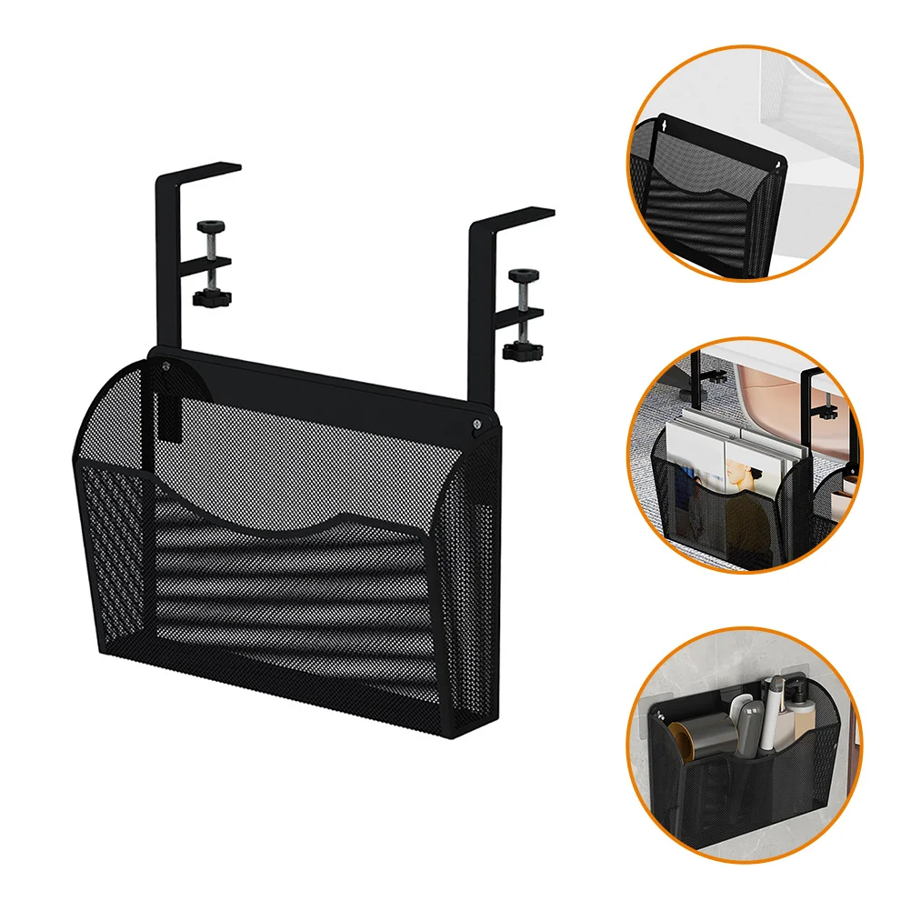 

Wall-mounted Magazine Storage Shelf File Organizer Mesh Design Document Holder