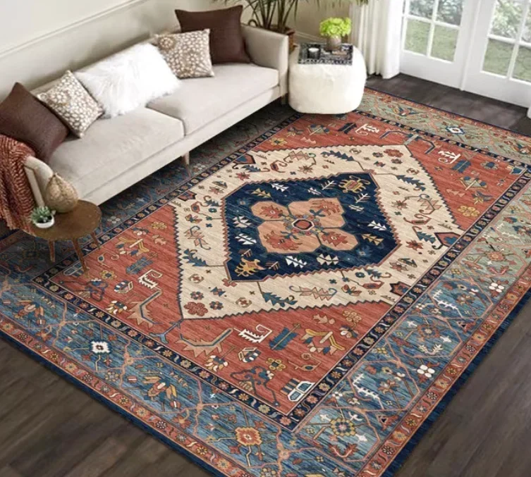 Ковер гостиная диван журнальный столик коврик спальня обеденный стол персидский