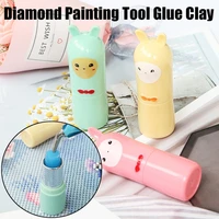 5d diamond painting accessories sticky wax diamond painting glue lipstick tube diamond painting glue clay rabbit shape