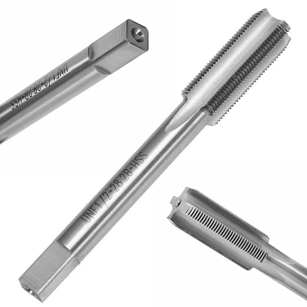 Набор Из 2 Метчиков 1/2-28 TPI UNEF HSS Правая Титановая Стандартная Развертка Для Резьбы