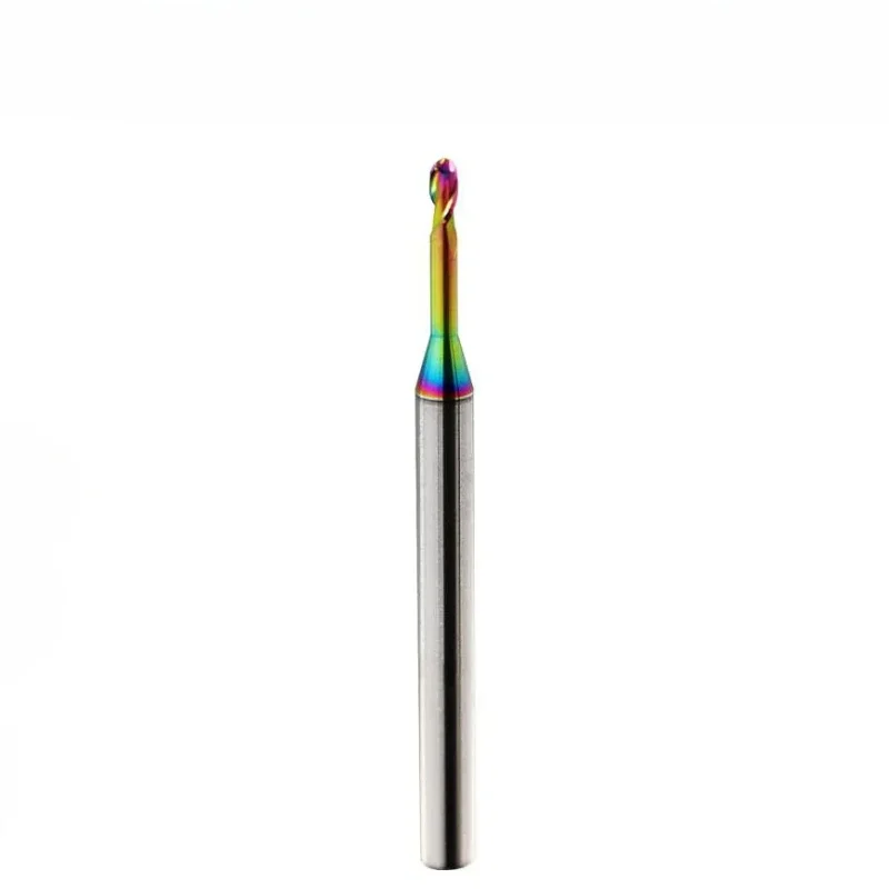 

HRC55 HRC65 Твердосплавные концевые фрезы с длинным горлышком и шариковым носом Фреза с ЧПУ Фреза Фреза Нож R0.15 R1 Кневые фрезы