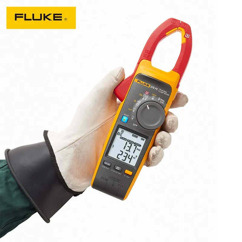 

Fluke 378 FC Non-Contact Voltage True-rms AC/DC Clamp Meter