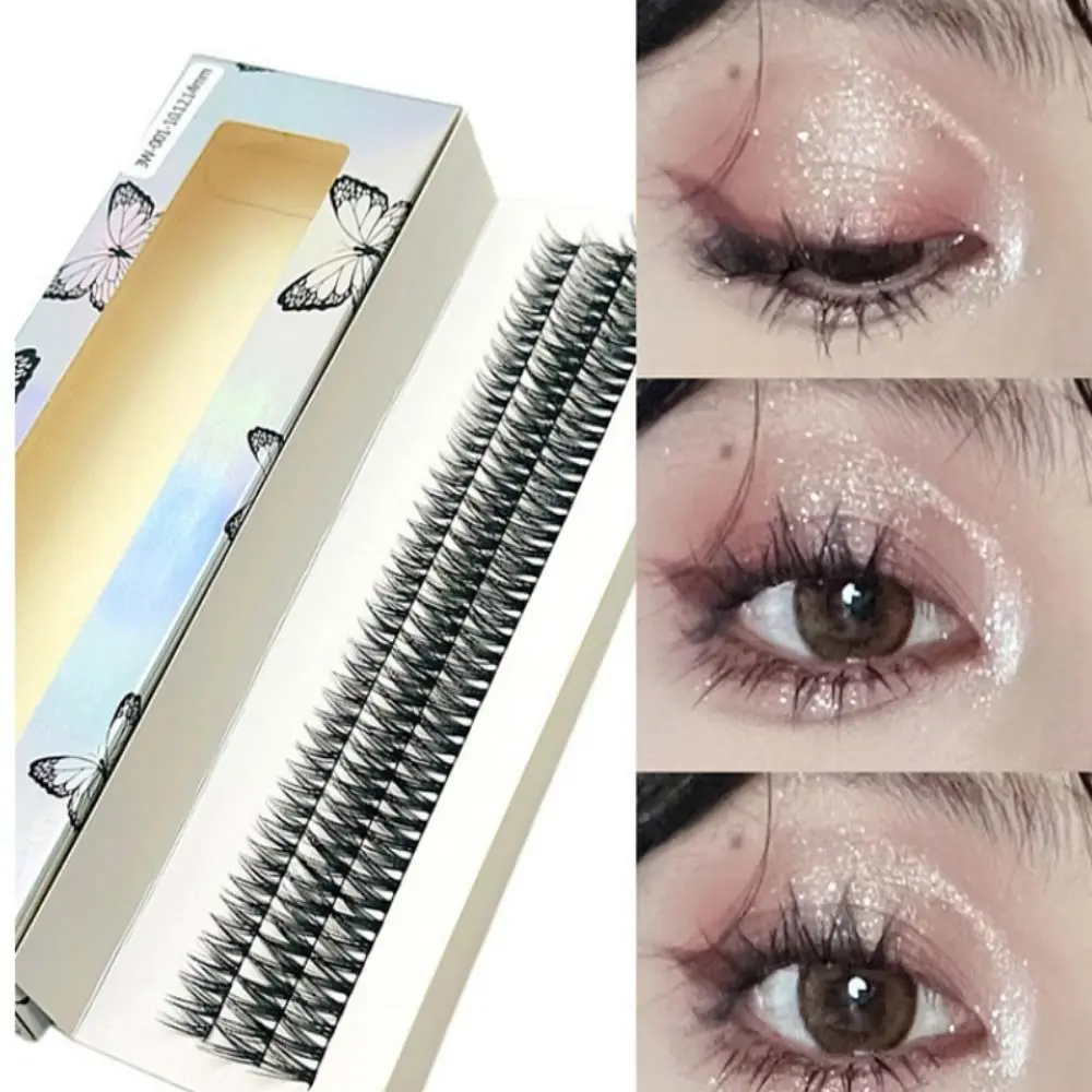 

Volume False Eyelashes Beauty Fiber Eye Extension Fuffy Lashes Dramatic Volume Handmade Thick Long Eye Lashes Women